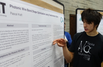 Snapshot from the poster session